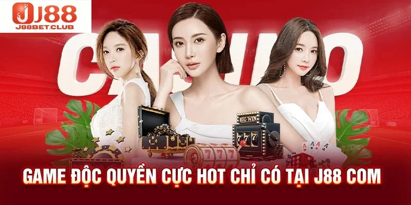 CASINO Các siêu phẩm casino J88 đang làm khuấy đảo cộng đồng mê game.